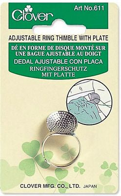 Adjustable Ring Thimble with Plate