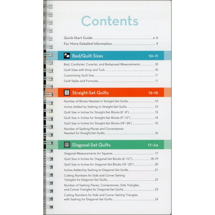 All in One Quilter's Reference Tool Updated