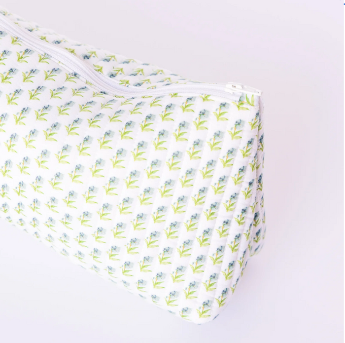 Anne Neilson- Small Abide Floral Cosmetic Bag
