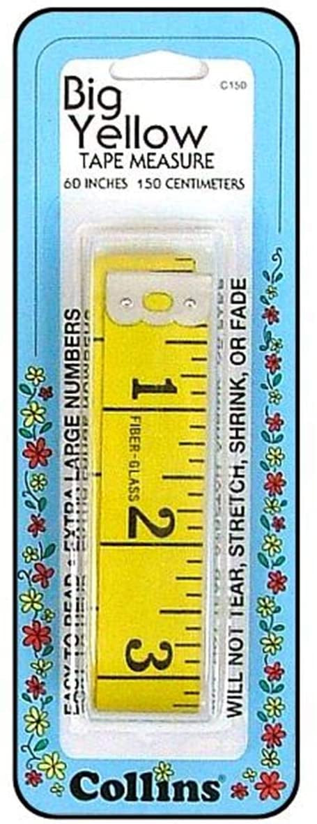 BIG YELLOW TAPE MEASURE 60"