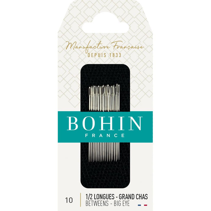 Bohin "Betweens" Big Eye Needles for Quilting & Applique