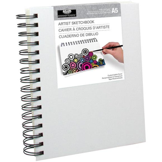 Canvas Cover Sketchbook A5