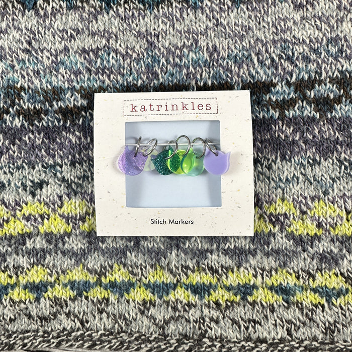 Cat-rinkles Cat Collection Acrylic Stitch Marker Set