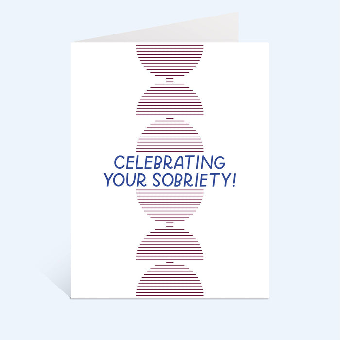 Celebrating Sobriety Greeting Card | Sober Anniversary