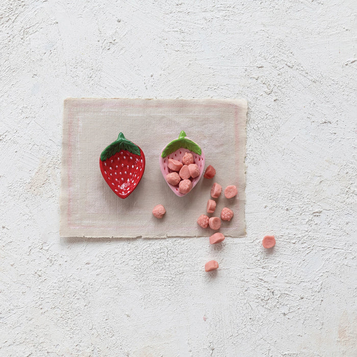 Ceramic Strawberry Dish