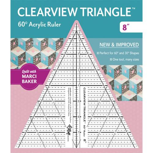 Clearview Triangle 8" Ruler