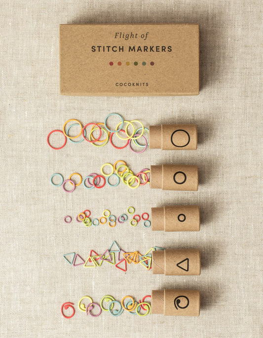 Cocoknits Flight of Stitch Markers 120ct