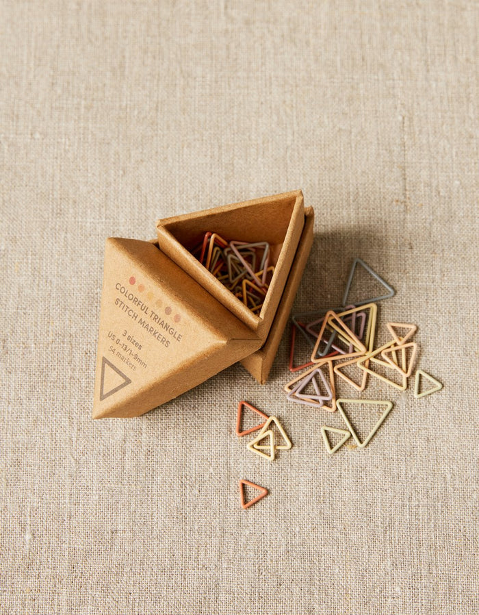 Cocoknits Triangle Stitch Markers 54ct