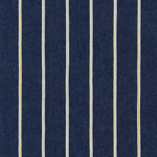 Cotton Tencel Denim Stripe 5.8oz