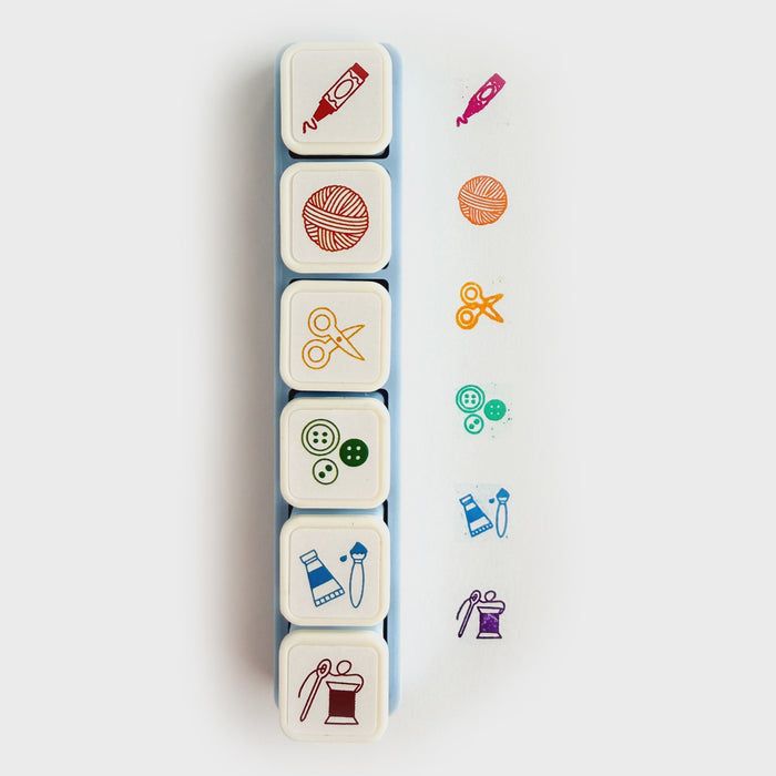 Crafty Push Button Stamp