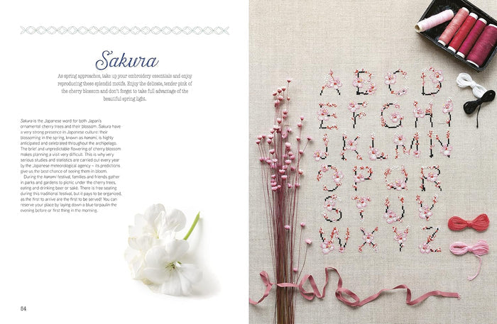 Cross Stitch Alphabets: 14 beautiful designs inspired by the natural world