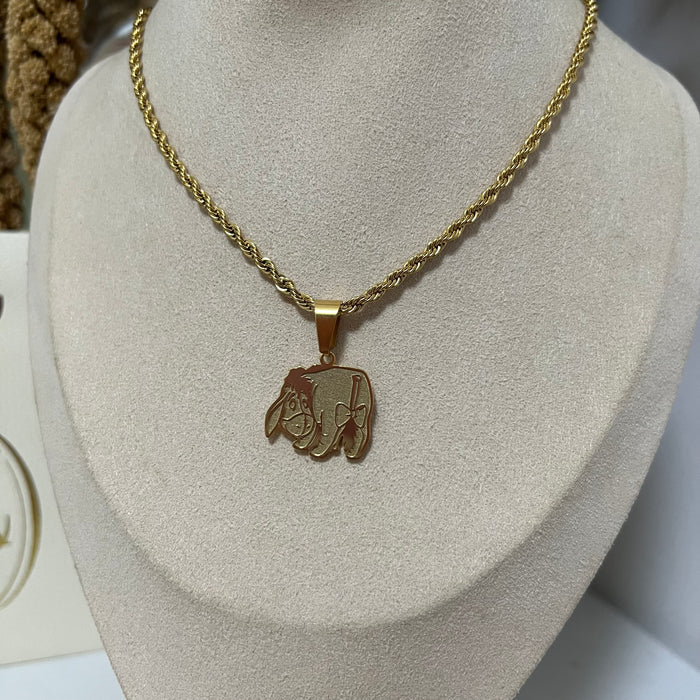 Custom eeyo*e Necklace