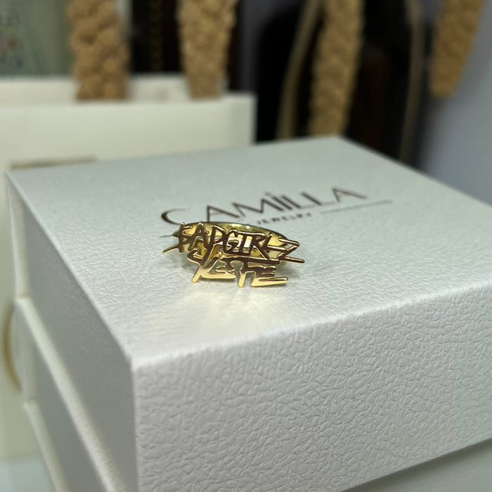 Custom Sad Girlz 4 Life Ring