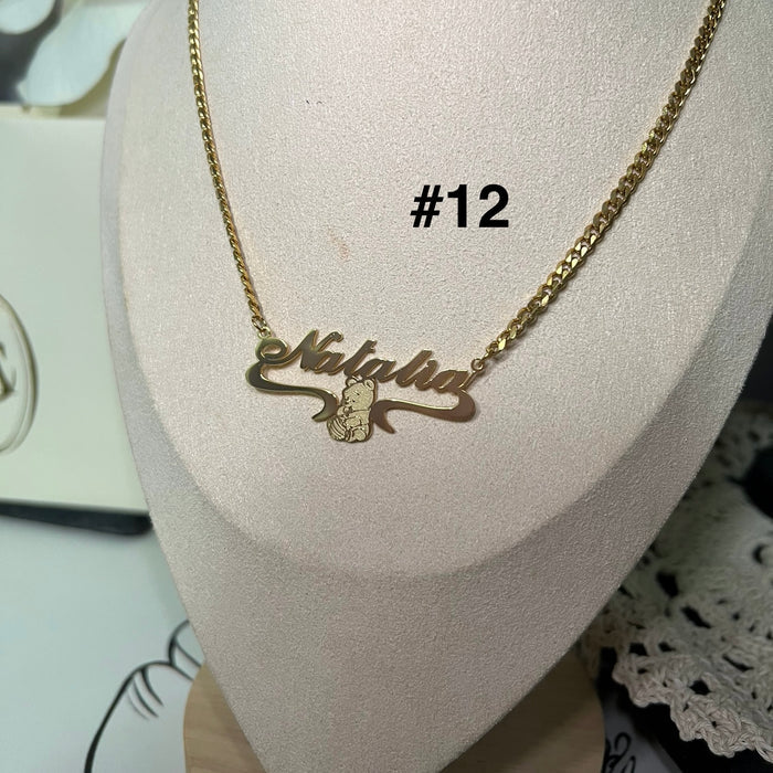 Custom Winnie Name Necklace -camillaboutiqueshop