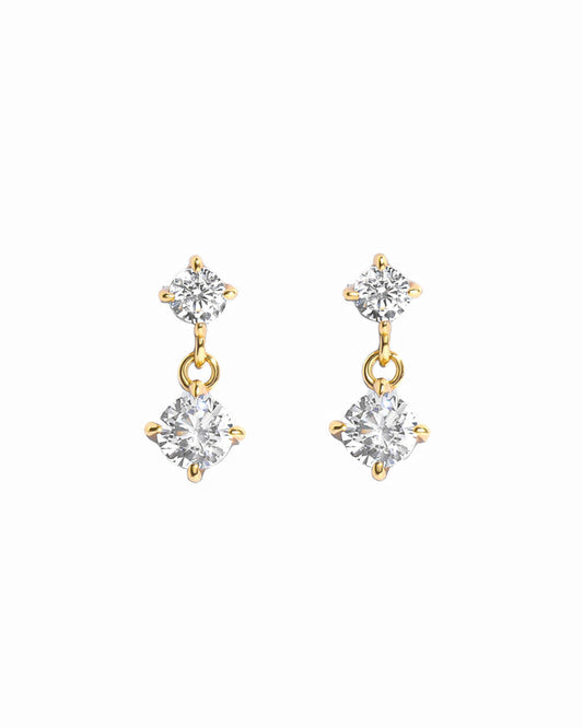 CZ Charm Studs