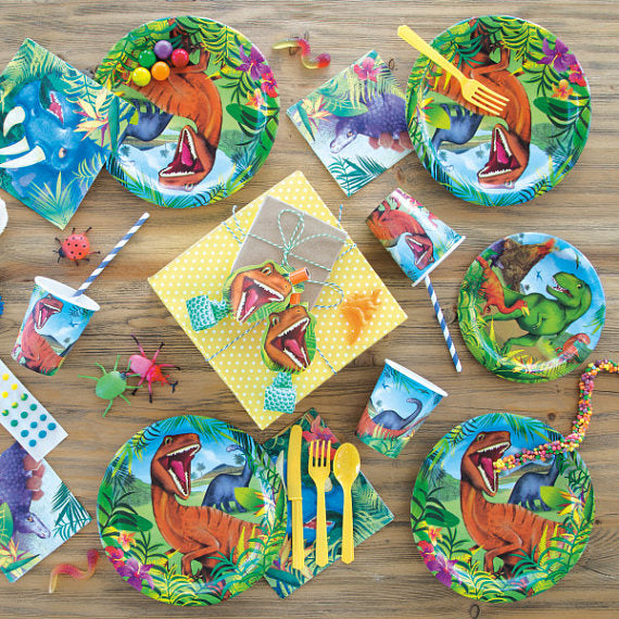 Dinosaur Party Cups 8 Pack