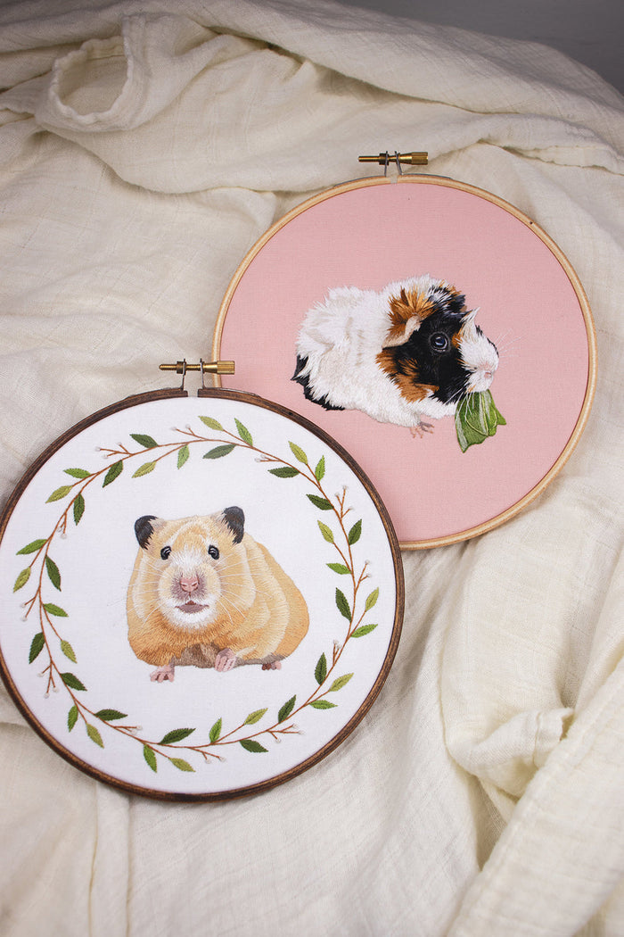 Embroidered Animal Portraits: A Guide to Thread Painting Fur, Feathers, Spines & Scales