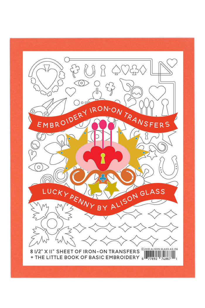 Embroidery Iron-On Transfer
