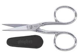 Embroidery Scissor Lg Handle 4"