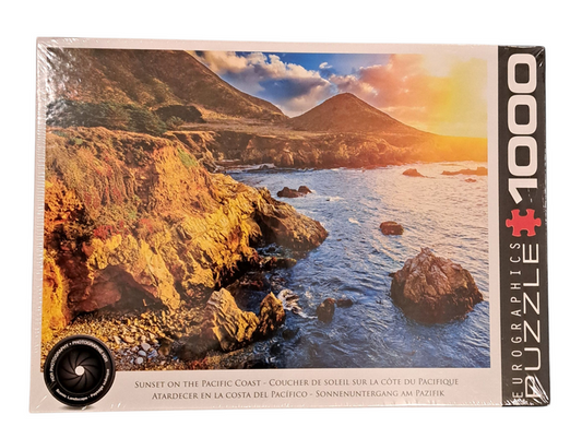 Eurographics 1000 pc Sunset Pacific Coast