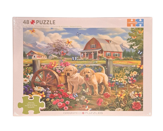 Eurographics 48 pcs Puppy Spring