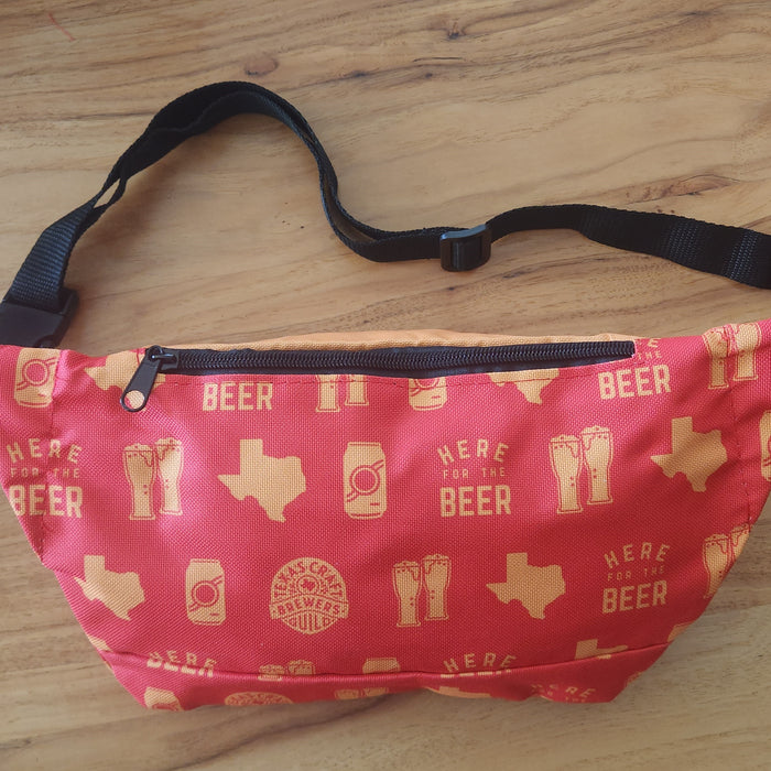 Fanny Pack - Watermelon & Gold