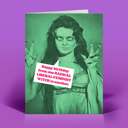 FEMINIST WITCH Card