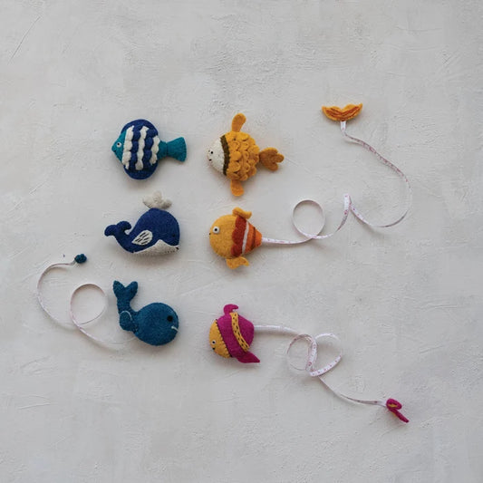 Fish Embroidered Tape Measure