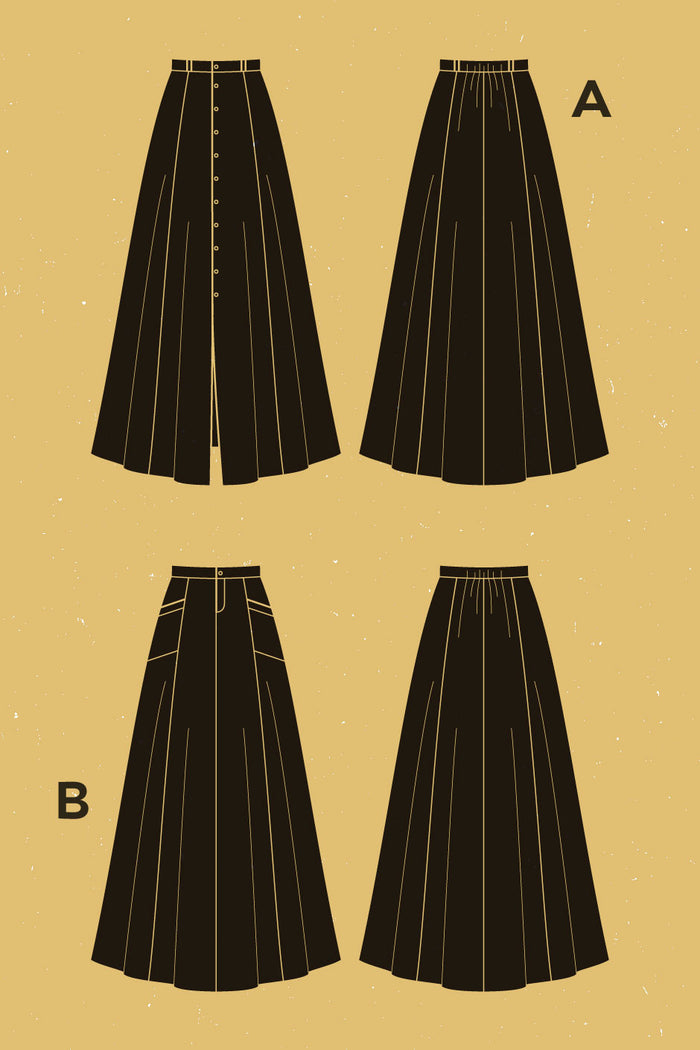 Fumeterre Skirt Pattern