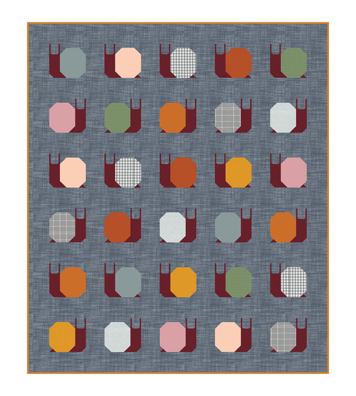 Garden Snails Quilt Pattern
