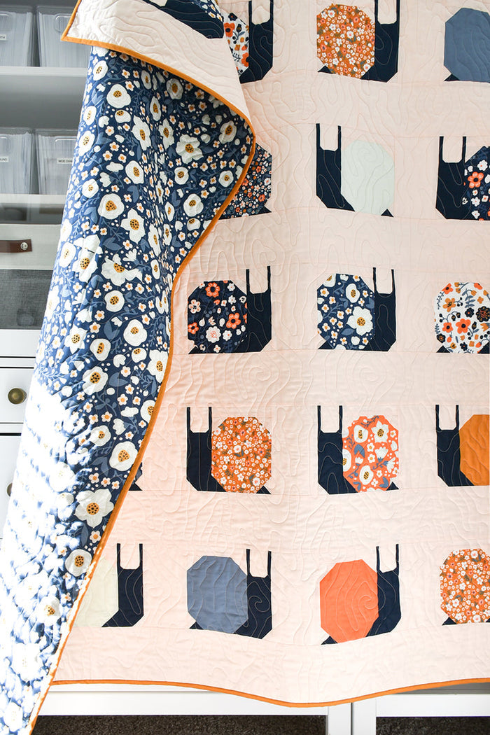 Garden Snails Quilt Pattern
