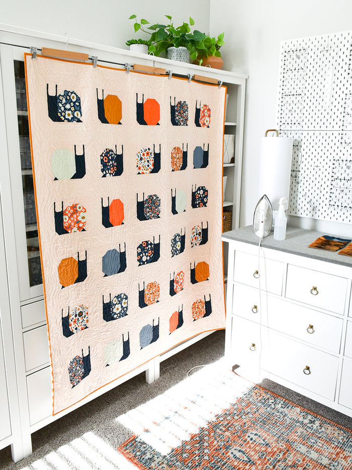 Garden Snails Quilt Pattern