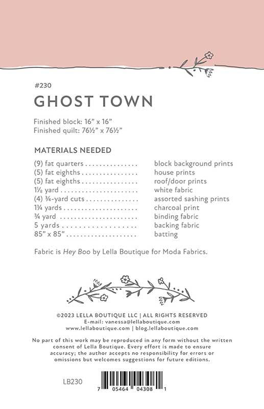 Ghost Town Quilt