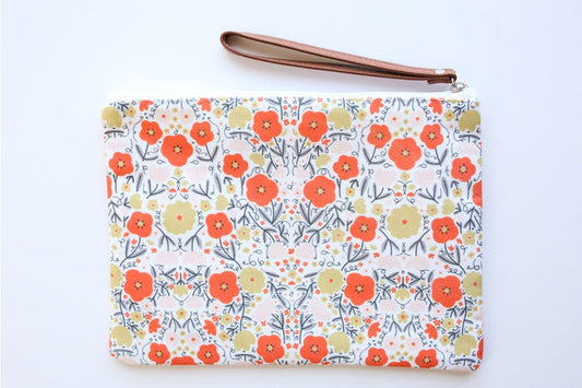 Gingiber Peppy Petals Pouch