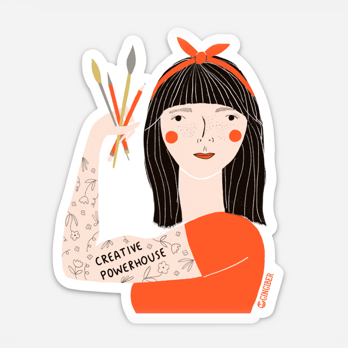 Creative Powerhouse - Red Headband