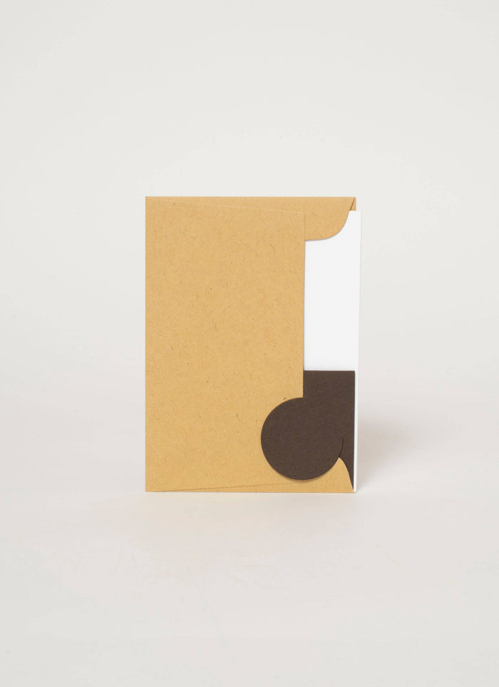 Good Luck! Letterpress Greeting Card by Egg Press