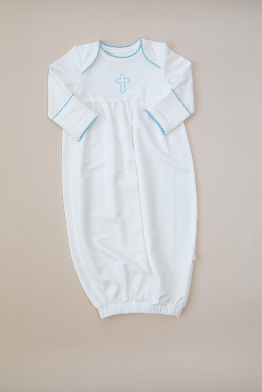 Goosies- Blue Cross Gown
