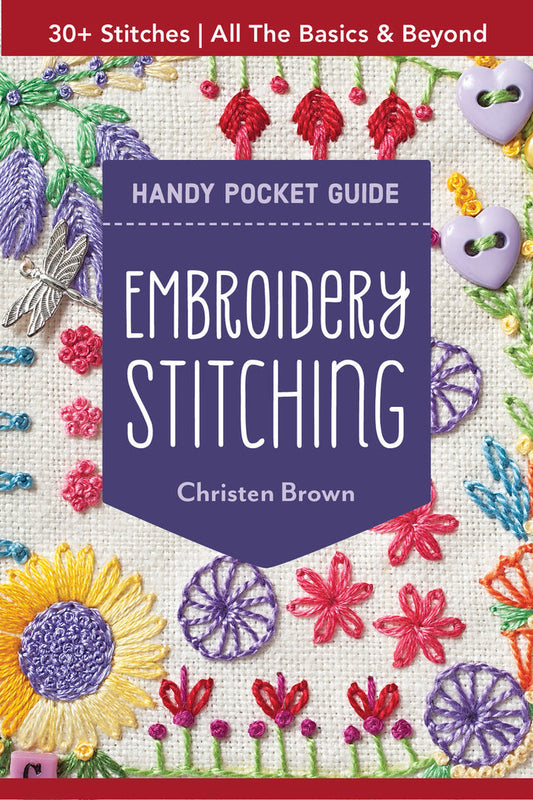 Handy Pocket Guide to Embroidery Stitching