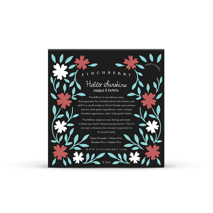 Hello Sunshine Artisan Handmade Vegan Boxed Soap