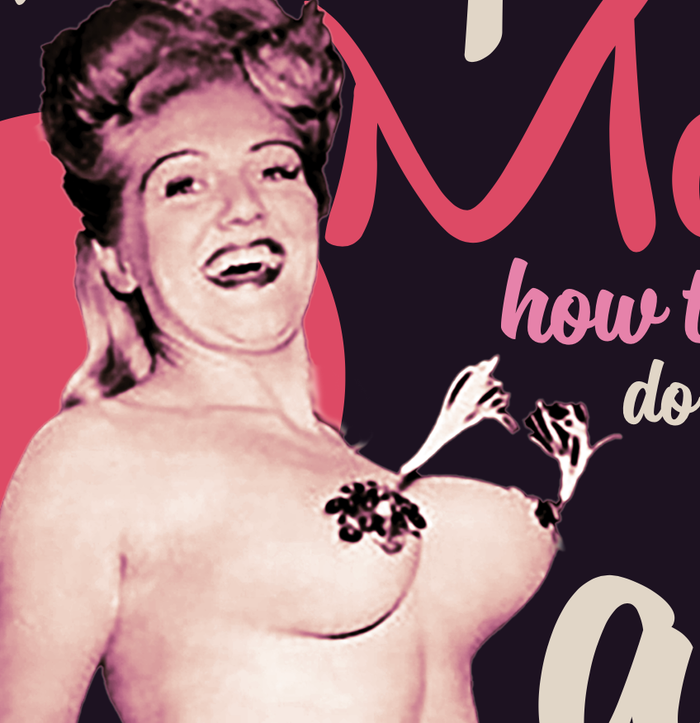 HEY MAMA birthday card