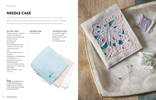 How to Embroider: Techniques & Projects for the Complete Beginner