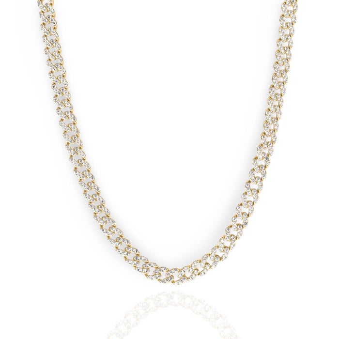 ICED OUT CUBAN NECKLACE -camillaboutiqueshop