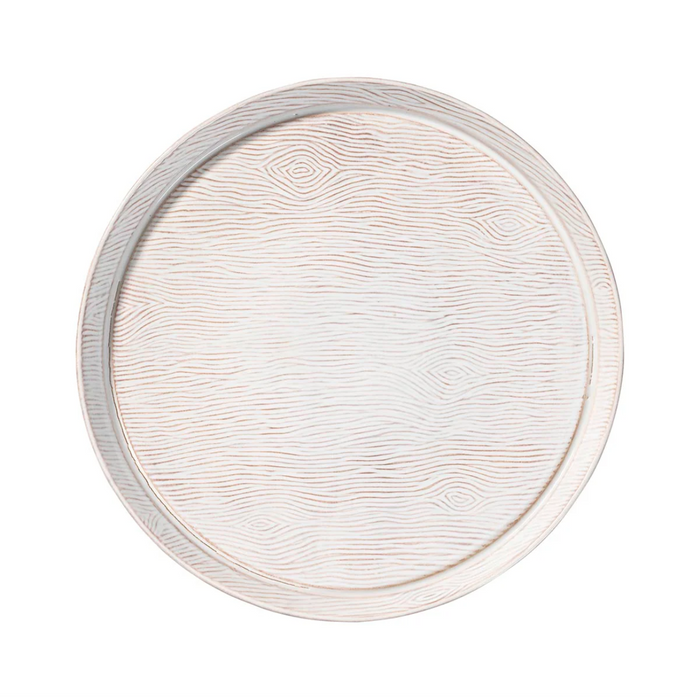 Juliska- Blenheim Oak  Cake Stand - Whitewash