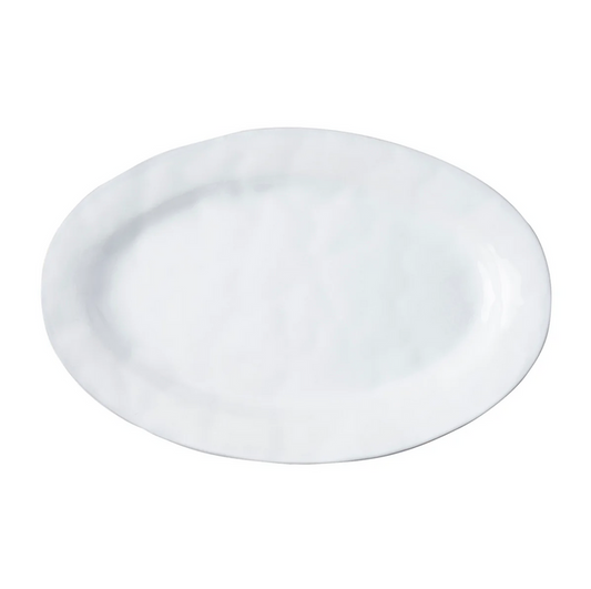 Juliska-15" Oval Platter - White Truffle