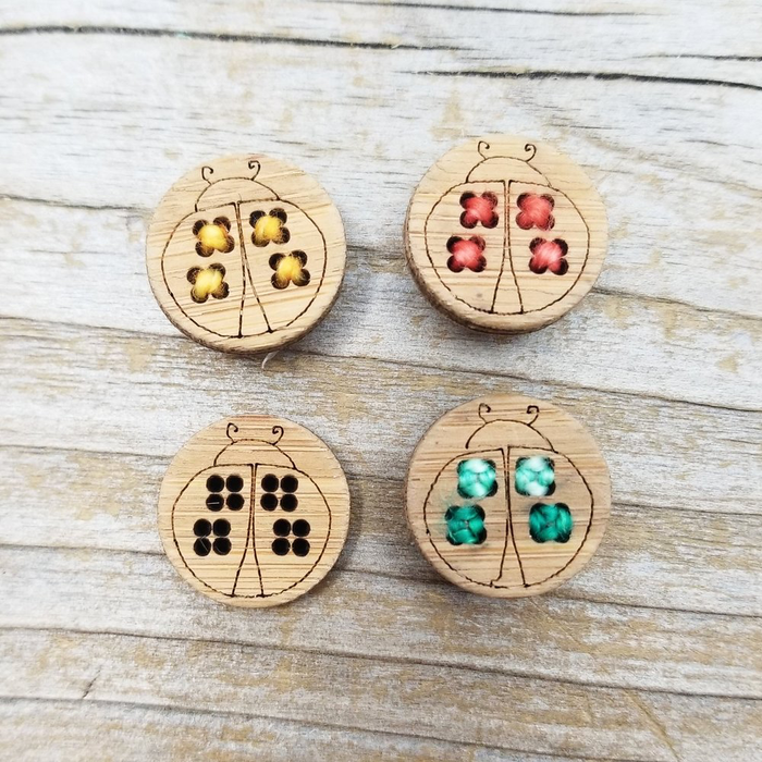 Katrinkles Bamboo Buttons 3/4" (set of 4)