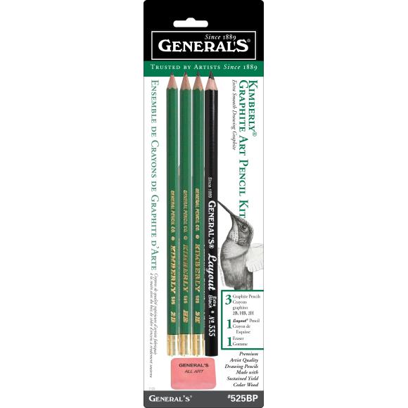 Kimberly Graphite Art Pencil Set 5/Pkg