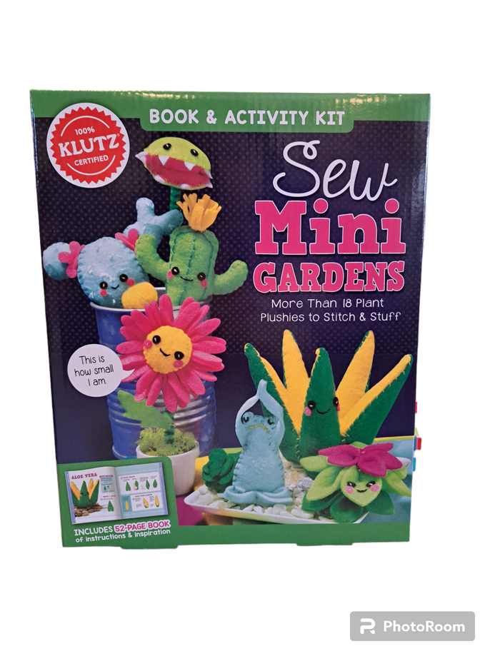 Klutz - Sew Mini Gardens