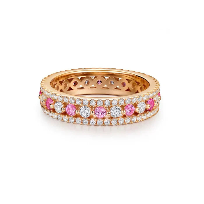 Lace Rosé Ring | 925 Sterling Silver - camillaboutiqueshop