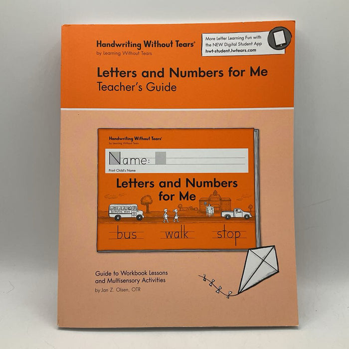 Learning Without Tears: Letters and Numbers for Me (paperback)