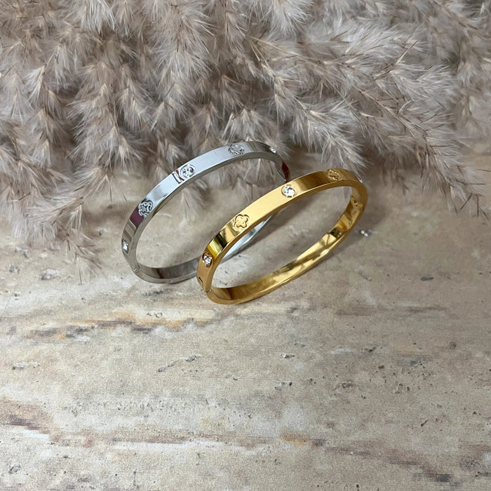 Love Clover Bangle Bracelet - camillaboutiqueshop